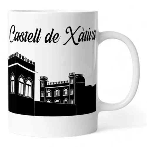 Taza Silueta Xàtiva Castell